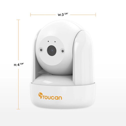  Toucan SEEK 1080p Pan & Tilt Security Camera with Night Vision