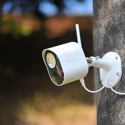  Toucan TSLC10W 1080p Outdoor Floodlight Security Camera with Night Vision & Radar Motion Detection