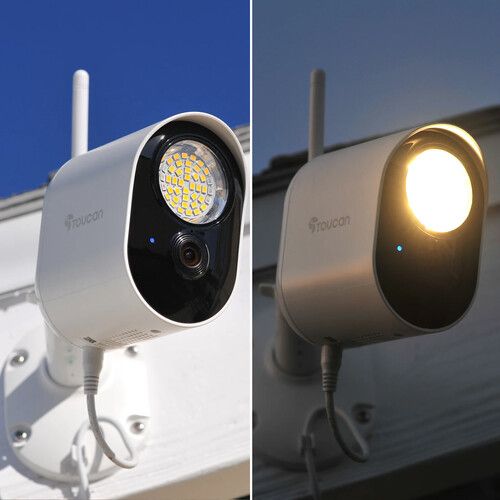  Toucan TSLC10W 1080p Outdoor Floodlight Security Camera with Night Vision & Radar Motion Detection