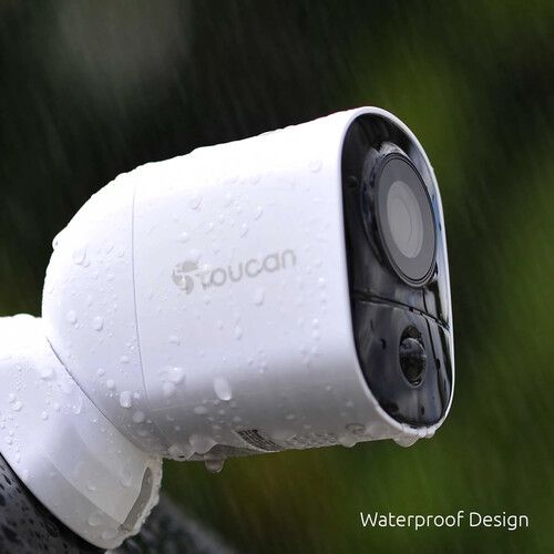  Toucan TWC200WU 1080p Outdoor Battery-Powered Wireless Security Camera with Night Vision