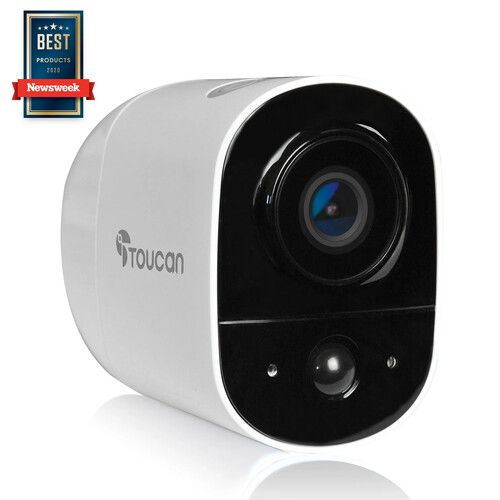  Toucan TWC200WU 1080p Outdoor Battery-Powered Wireless Security Camera with Night Vision