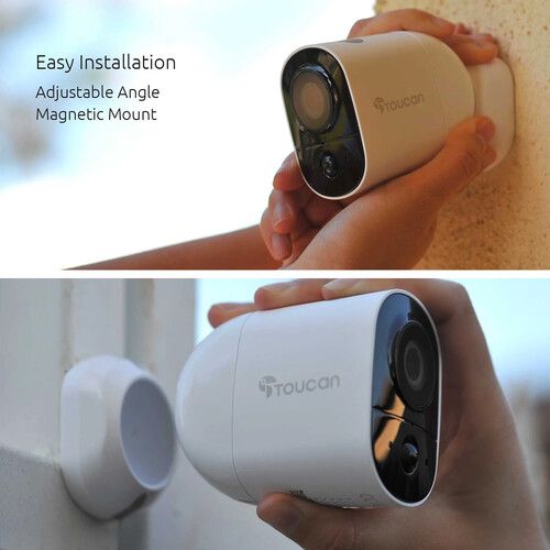  Toucan TWC200WU 1080p Outdoor Battery-Powered Wireless Security Camera with Night Vision