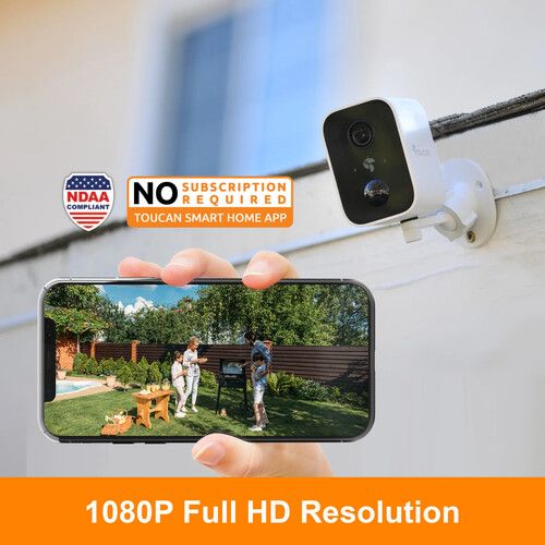  Toucan Scout 1080p Outdoor Wireless Security Camera with Night Vision