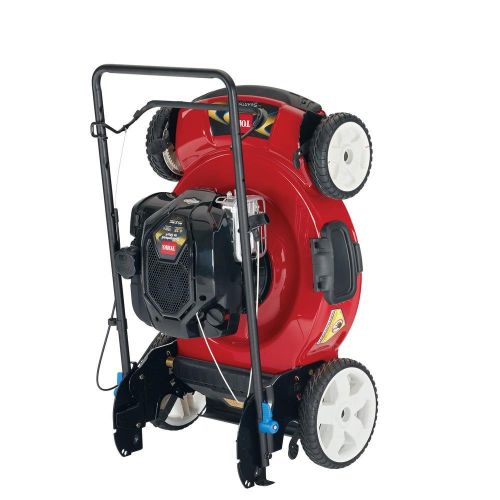  Toucan City Toro Recycler 22 SmartStow Briggs and Stratton High Wheel Gas Walk Behind Push Mower 21329 and Gas Can