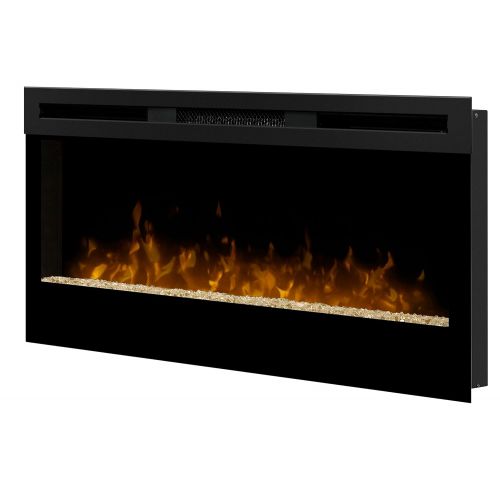  Touchstone Dimplex BLF34 Wickson Wall-Mounted Indoor Fireplace, Black
