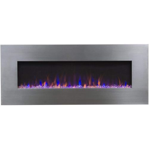  Touchstone 80024 50 Stainless, Electric Fireplace with Bluetooth Speaker ? AudioFlare