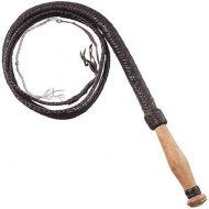 Tough 1 Swivel Handle Hand Braided Bull Whip