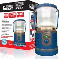 [아마존베스트]Tough Light LED Rechargeable Lantern - 200 Hours of Light from a Single Charge, Longest Lasting on Amazon! Camping and Emergency Light with Cell Phone Charger - 2 Year Warranty