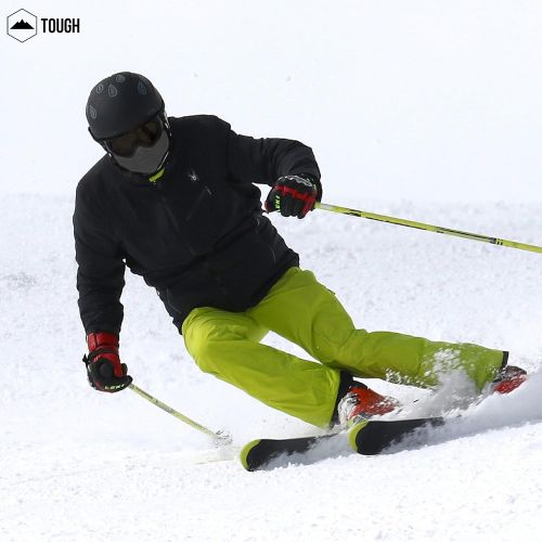  [아마존베스트]Tough Outdoors Ski & Snowboard Goggles - Snow Goggles for Skiing, Snowboarding, Motorcycling & Winter Sports - Anti-Fog & Helmet Compatible - UV400 Protection - Fits Men, Women & Y