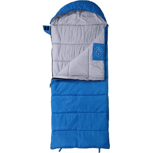  Tough Outdoors Kid Sleeping Bag - Youth Sleeping Bag - Kids Sleeping Bag for Camping - Girls & Boys Sleeping Bag for Spring, Summer & Fall - Packable & Compact Sleeping Bag for Teens & Children -