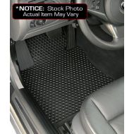 ToughPRO Lloyd Mats All Weather Rubber Floor Mats Front and Rear Set Compatiable for Toyota Solara - Convertible - Black (2004 04 2005 05 2006 06 2007 07 2008 08)