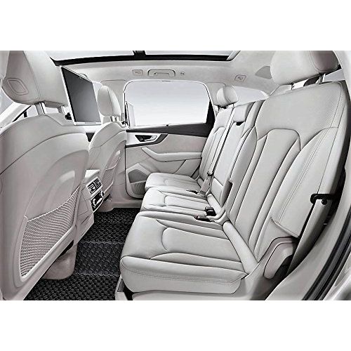  ToughPRO Toyota Sienna Floor Mats 8 Seats - Full Set + Storage Mat - All Weather - Heavy Duty -Black Rubber - (2004-2010)
