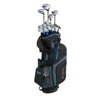 Tour Edge Bazooka 360 Varsity 17 Pc. Complete Set, Black/Blue by Tour Edge Golf Mfg. Inc.