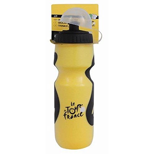  Tour De France Grip Water Bottle (Yellow/Black, 700ml)