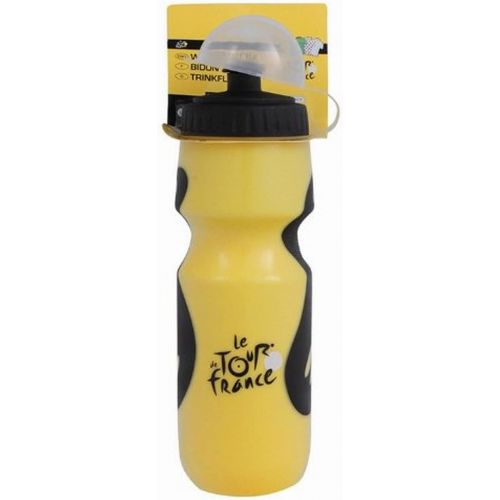  Tour De France Grip Water Bottle (Yellow/Black, 700ml)