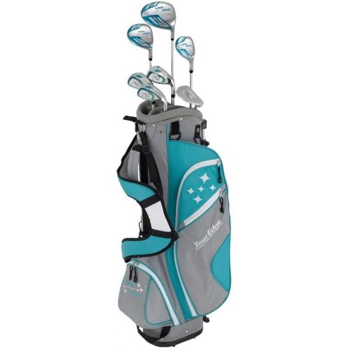  Tour Edge Golf LH Lady Edge Starter Set W/Stand Bag (Left Handed)