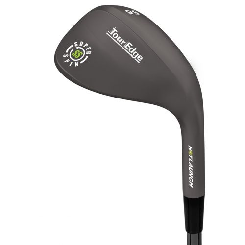 아디다스 Cleveland Golf Tour Edge Golf- Hot Launch Super Spin Black Nickel Wedge