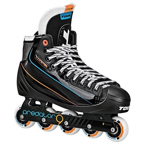  Roller Derby Tour Hockey Code 72 Inline Goalie Skate, Black