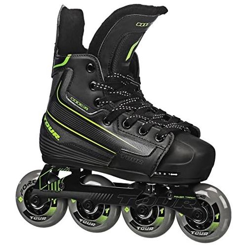  Tour Hockey Code 9 Youth Adjustable Inline Hockey Skate