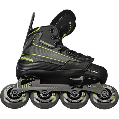  Tour Hockey Code 9 Youth Adjustable Inline Hockey Skate