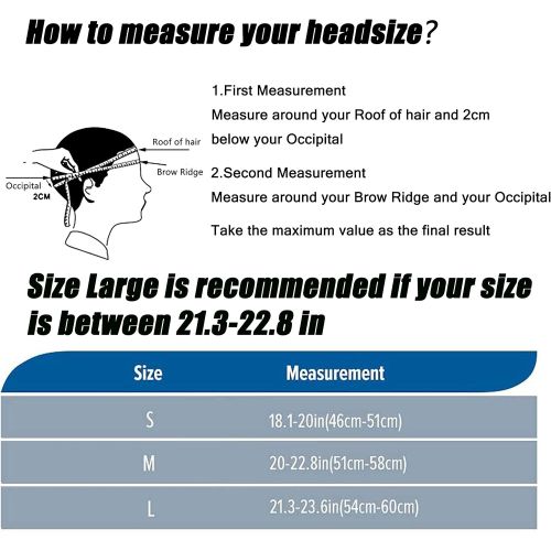  Tourdarson Skateboard Helmet Impact Resistance Ventilation Adjustable Lightweight for Multi-Sport Scooter Inline Rollerblading Longboard Skateboarding