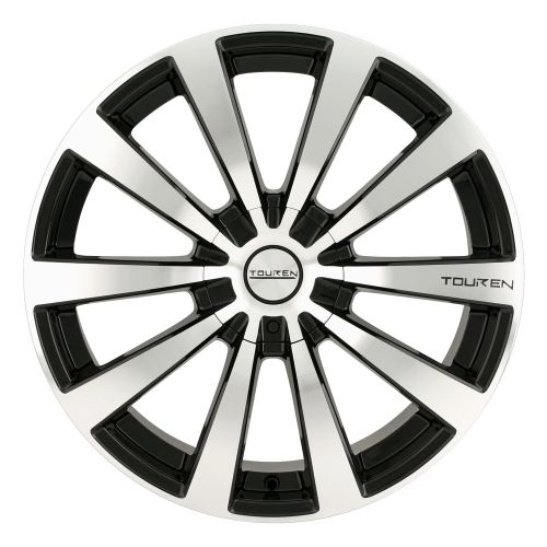  Touren TR3 3130 Black Wheel with Machined Face (17x7/10x100mm)