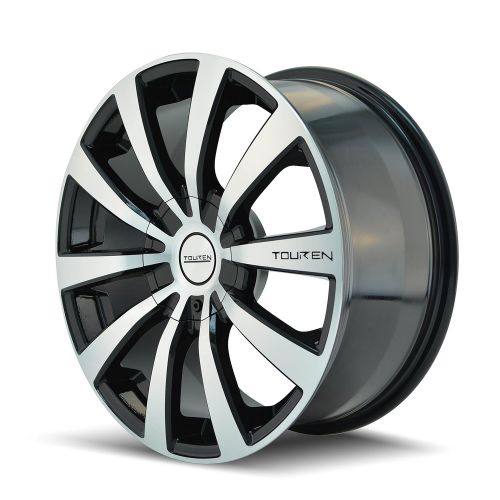  Touren TR3 3130 Black Wheel with Machined Face (17x7/10x100mm)