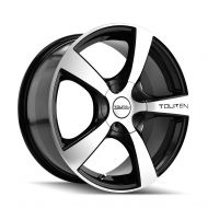 Touren TR9 3190 Black Wheel with Machined Face (18x8/10x112mm)