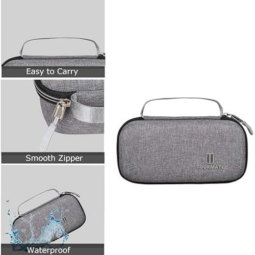  Hard Case for Marshall Emberton & Emberton II Bluetooth Portable Speaker, Protective Carrying Storage Bag Black