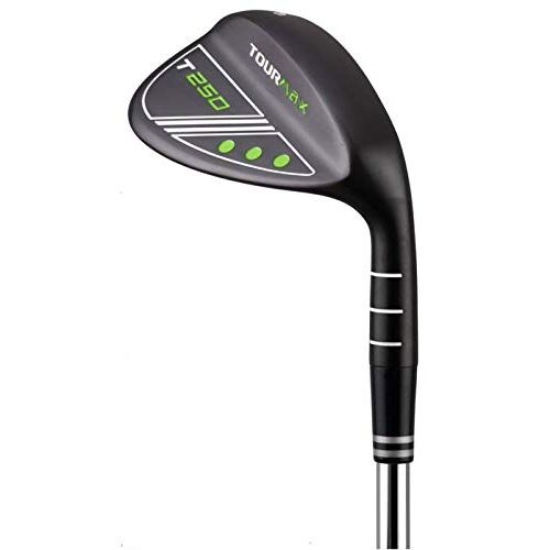  TOURMAX Golf Mens T250 Lob Wedge (LW) 60° Right Handed Regular Flex Steel Shaft