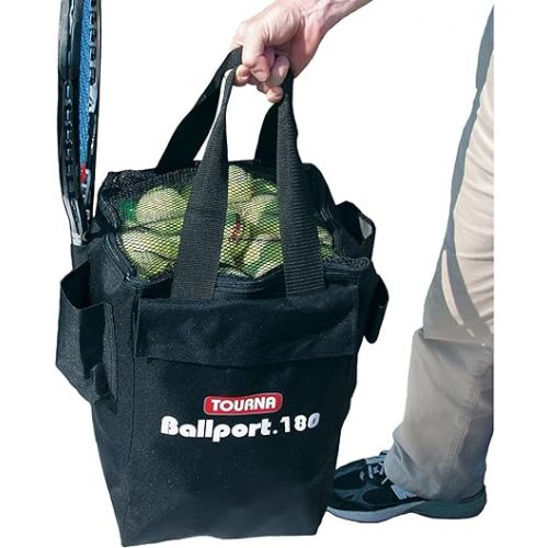  TOURNA Ballport Tennis or Pickleball Ball Carry Bag (BP-180B)