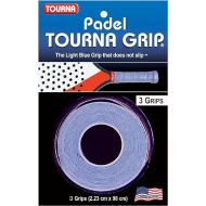 Tourna Padel Grip 3 Pack, Trademarked Blue
