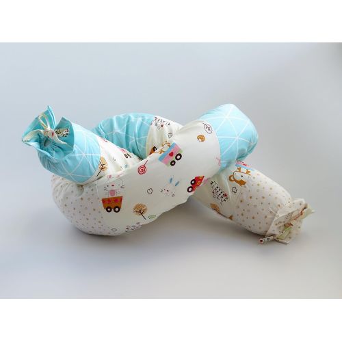  TovoT Baby Bumper Pillow. Baby Head Guard Pillow. Childhood