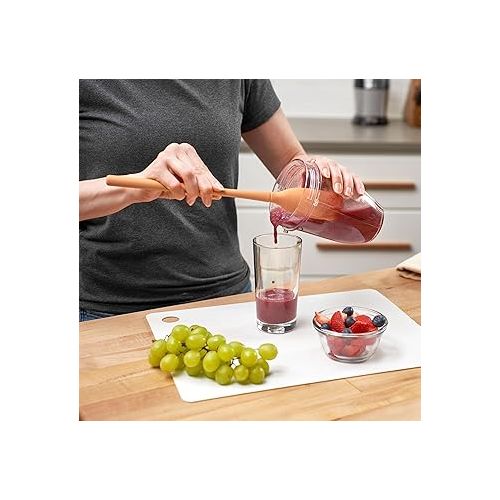  Flex-Core All Silicone Blender Spatula - Apricot