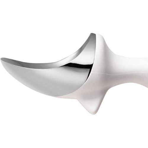  Tovolo Tilt Scoop (White) -Kitchen Gadget & Tool for Frozen Treats, Ice Cream, Sorbet, Gelato/Giftable Utensil &, 1 EA