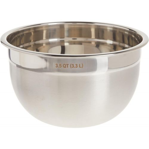  Tovolo 80-15350 Stainless Steel Deep Mixing, Easy Pour With Rounded Lip, Kitchen Metal Bowls for Baking & Marinating, Dishwasher-Safe, 3-1/2-Quart: Kitchen & Dining