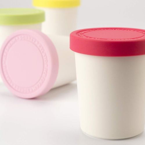  [아마존베스트]Tovolo Tight-Fitting, Stack-Friendly, Sweet Treat Ice Cream Tub - Pink