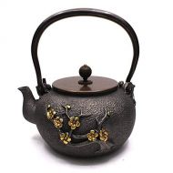 Towa TOWA Workshop Japanese Tetsubin Tea Kettle Cast Iron Teapot pots for stove top (MHT/1300ML)