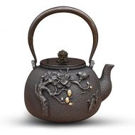 Towa TOWA Workshop Tetsubin Cast Iron Tea Pot High-end Magnolia 1.3L No Enamel Interior