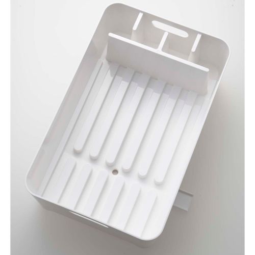  Tower White Black Plastic Dish Drainer Rack by Yamazaki Home