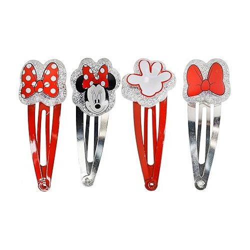  Disney Minnie Mouse - Townley Girl Hair Accessories Kit Gift Set for Girls Ages 3+. Includes 22 Pieces of Hair Accessories such as Hair Bow, Hair Pins and more, perfect for Parties & Makeovers.