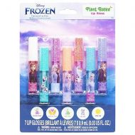 Townley Girl Disney Frozen Plant Based Vegan 7 PC Flavored Lip Gloss Set For Girls ? Ideal for Sleepovers, Makeovers, Party Favors and Birthday Gifts! - Age: 3+