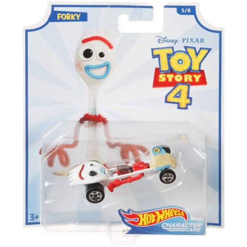  Toy Story Hot Wheels 4 Character Car Forky