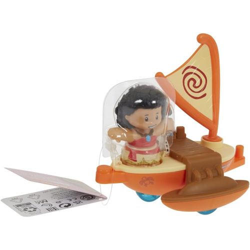  Moana Disney Princess Canoe Parade Float Little People Toy