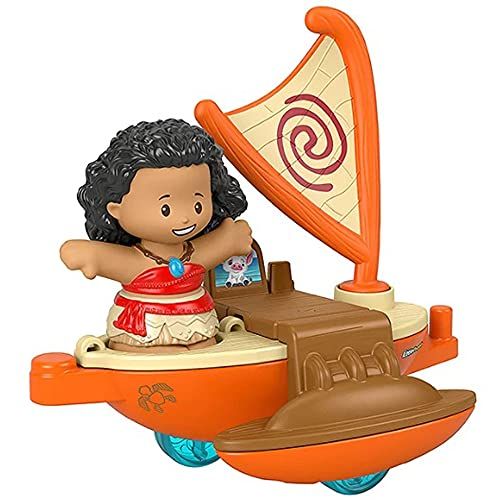  Moana Disney Princess Canoe Parade Float Little People Toy