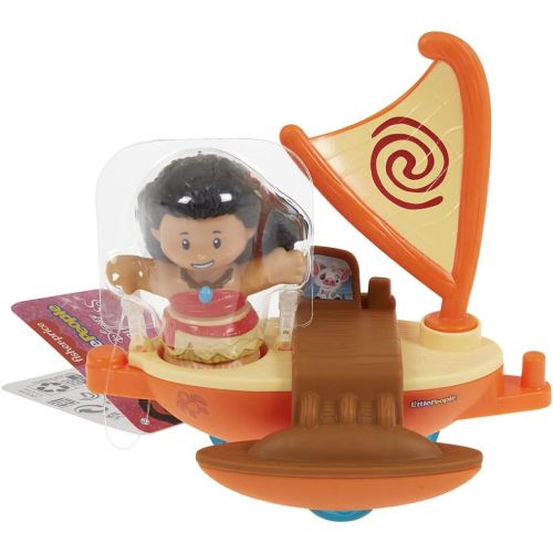  Moana Disney Princess Canoe Parade Float Little People Toy