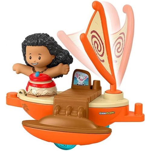  Moana Disney Princess Canoe Parade Float Little People Toy