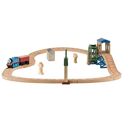  Toy Dreamer and ships from Amazon Fulfillment. Fisher-Price Thomas & Friends Wooden Railway, Steaming Around Sodor - Battery Operated