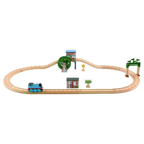  Toy Dreamer and ships from Amazon Fulfillment. Fisher-Price Thomas & Friends Wooden Railway, Steaming Around Sodor - Battery Operated