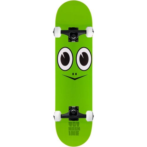  TOY MACHINE Skateboard Complete Turtle FACE 7.75 Black Assembled